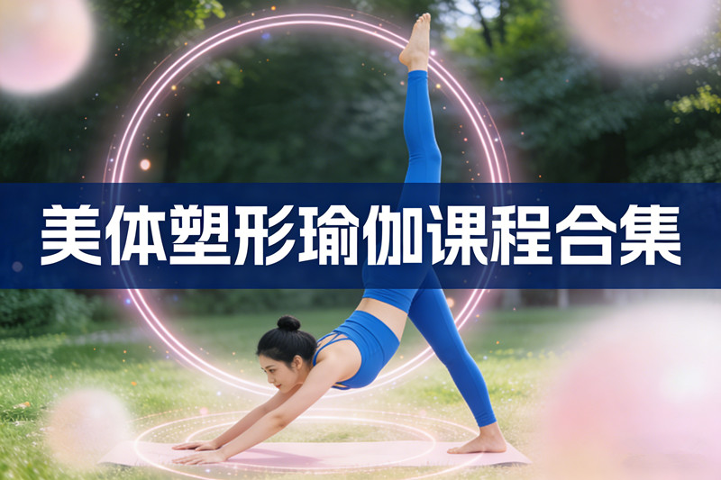 美体塑形瑜伽课程合集全身排毒纤体瘦身减肥塑身瑜伽瘦腿美腿丰胸美胸瑜伽