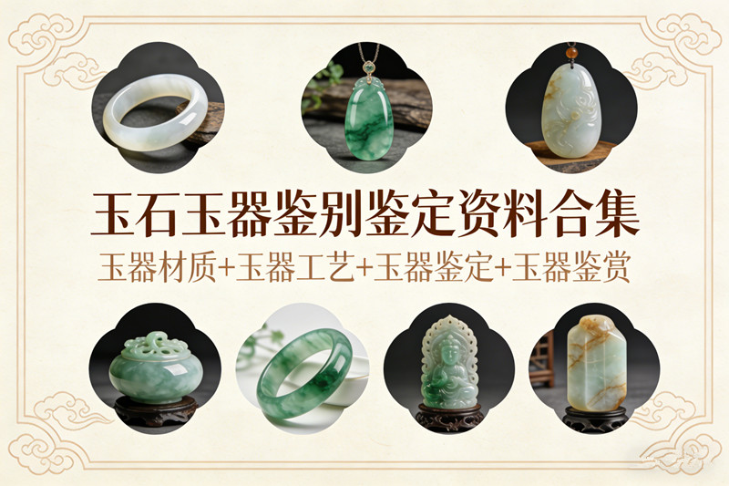 玉石玉器鉴别鉴定资料合集玉石鉴别古玉鉴定玉器工艺玉器外形玉器纹饰古代玉器
