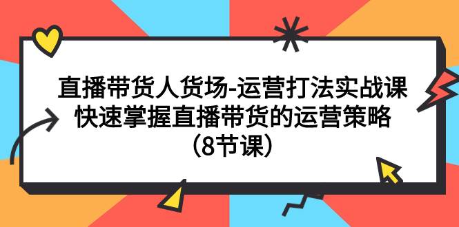 直播带货运营的实战策略，直播间人货场的运营打法